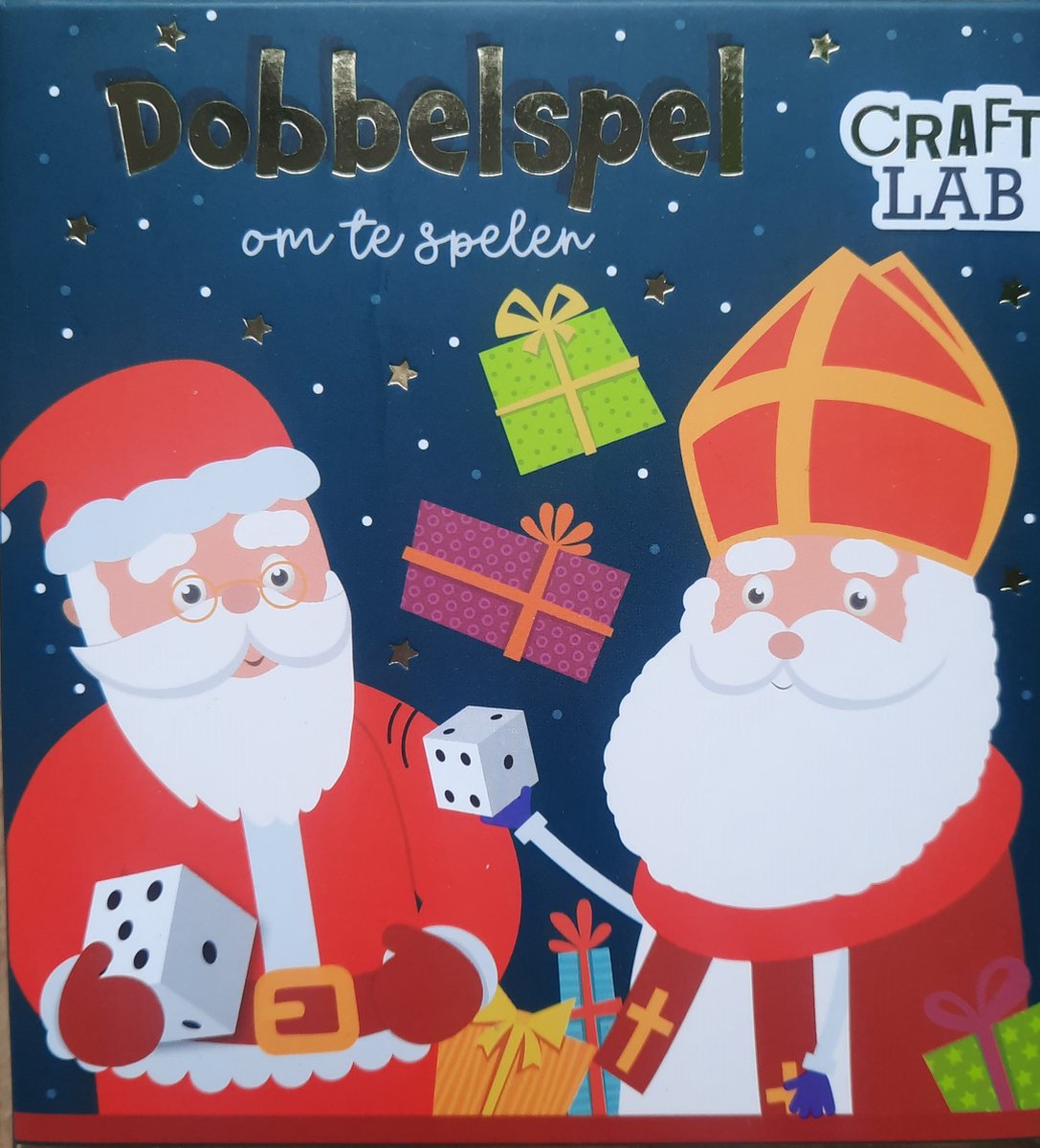Paragraaf dialect bak Feestdagen Sinterklaas / Kerst Dobbelspel. | Games | bol.com
