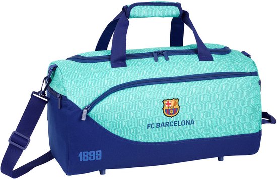 Sac de sport FC Barcelona - 50 x 25 x 25 cm - bleu-turquoise | bol