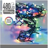 Éclairage LED de luxe Oneiro - 480 LED - 36 mètres - multicolore - noël - sapin de noël - vacances - hiver - éclairage - intérieur - extérieur - ambiance