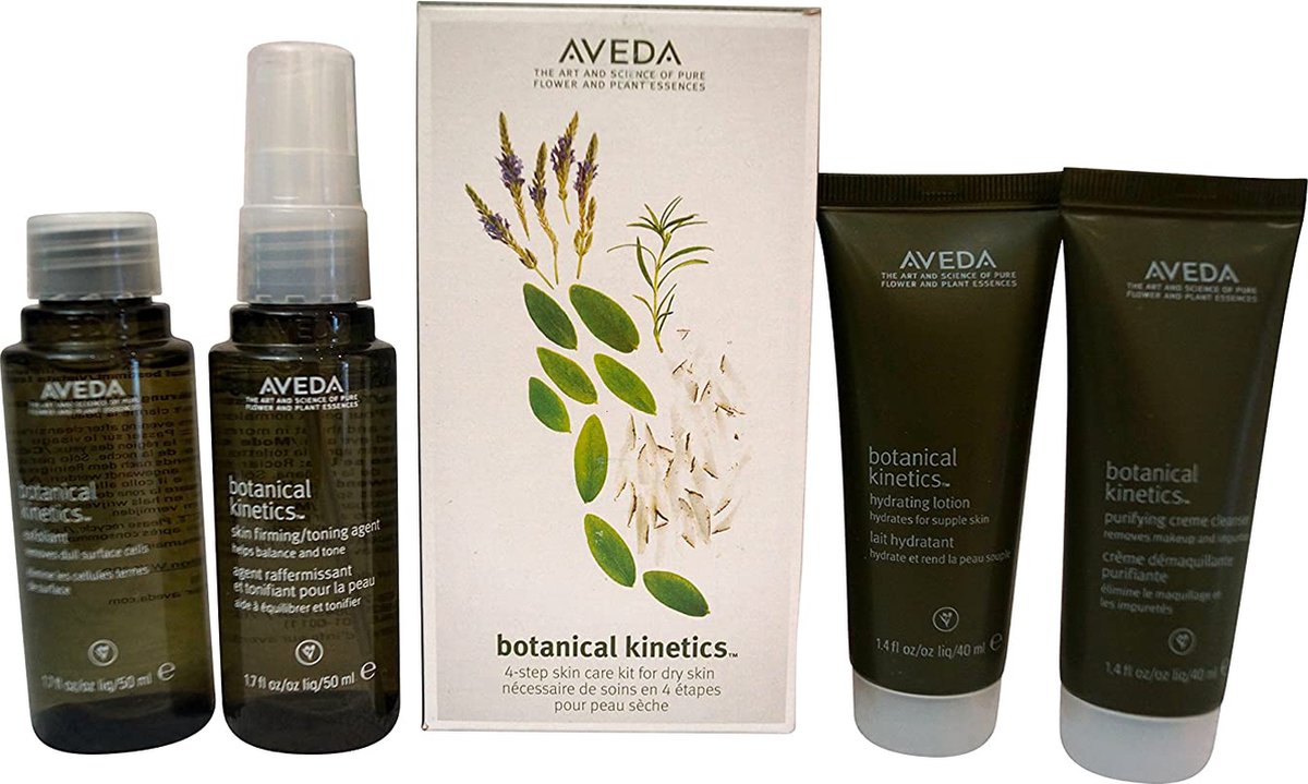 Aveda Botanical Kinetics 4-stappen huidverzorgingsset voor de droge huid