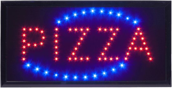 LED Board - Pizza bord - Led Reclame - Led Licht