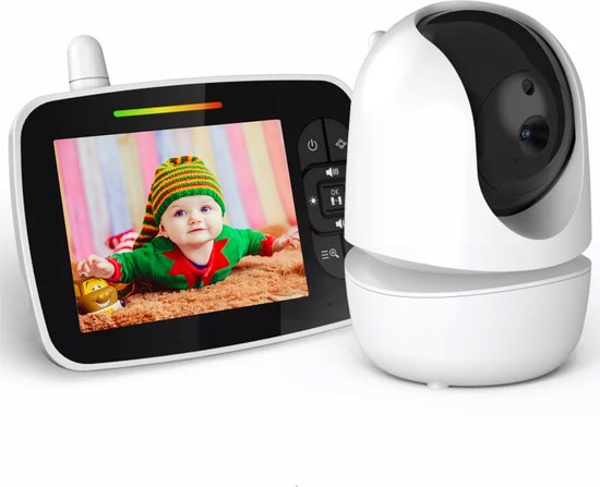 B-care Babyfoon Met Camera - 3.5 Inch Scherm - Zonder Wifi en App -  Temperatuursensor... | bol.com