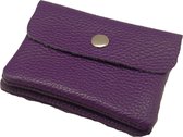 Bijoutheek Italiaanse leren dames portemonnee  Purple