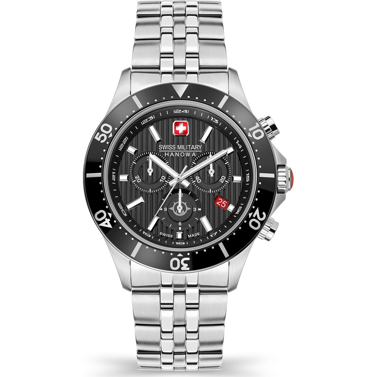 Swiss Military Hanowa - SMWGI2100701 - Polshorloge - Heren - Kwarts - Flagship X Chrono