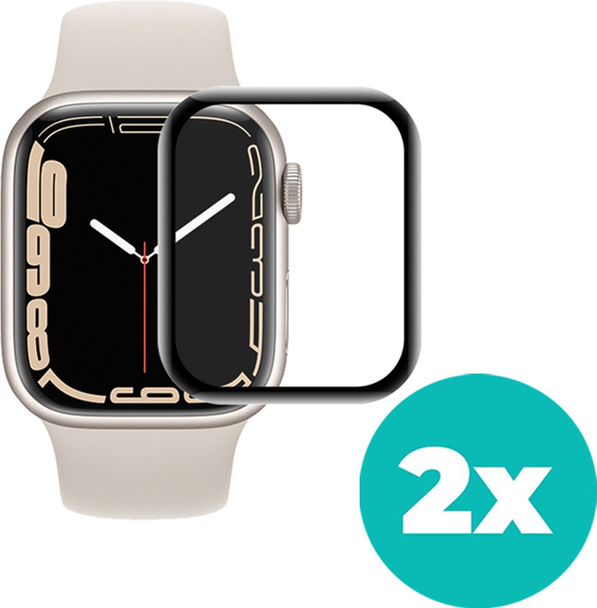 Bescherming geschikt voor Apple Watch screenprotector 40mm - 2 stuks -  Geschikt voor... | bol.com