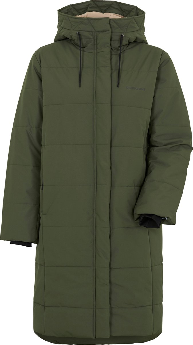 Didriksons SANDRA WNS PARKA Dames Outdoor parka Donkergroen