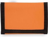 Nylon Portemonnee – Klittenband sluiting – Portemonnee voor Jongens en Meiden – Portemonnee Heren - Oranje - Gratis Verzonden