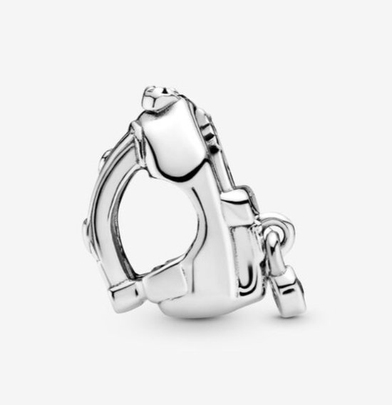 NUJIFFY Schattige dierenbedel van 925 sterling zilver, voor armband, compatibel met Europese armbanden voor dames, cadeau, Zilver, Geen edelsteen