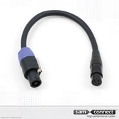 XLR naar speaker kabel, 0.3m, f/f | Signaalkabel | sam connect kabel