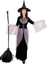 Costume d'Halloween Femme - Chapeau de Sorcière - Déguisements - Robe de Sorcière - Taille S