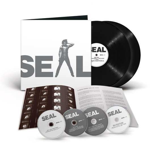 Seal album met 2 vinylplaten, 3 cd's en boekje met filmstroken.