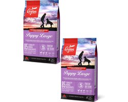 Orijen Whole Prey Puppy Large Breed Kip&Kalkoen - Hondenvoer - 2 x 11.4 kg
