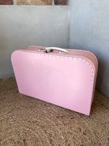 Koffertje karton roze maat L