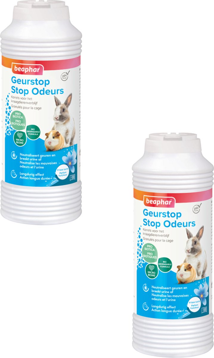 Beaphar geurstop knaagdier - 2 st à 600 gr