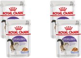 Royal Canin Sterilized In Jelly - Nourriture pour chat - 4 x 12x85 g