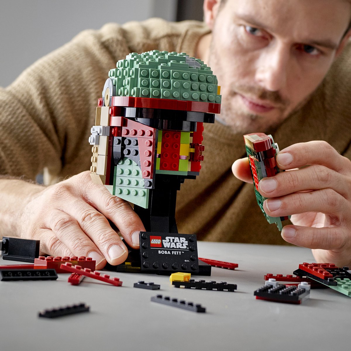 LEGO Star Wars Boba Fett helm 75277 — afbeelding 4