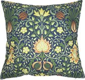 Victoriaanse kussenhoes William Morris Perzisch 45 x 45 cm | Linnenlook