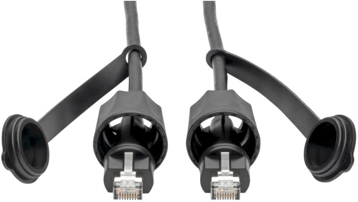 Tripp Lite N206-PC10-IND netwerkkabel 3 m Cat6 S/UTP (STP) Zwart