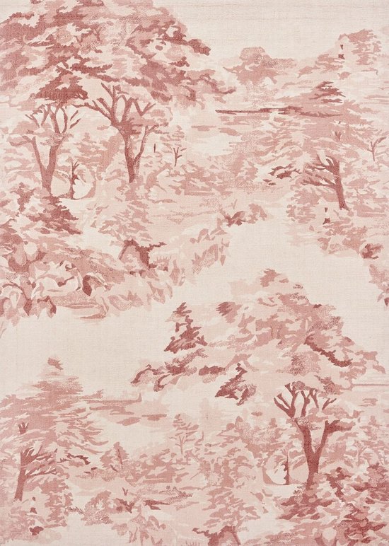 Vloerkleed Landscape Toile Light Pink 162602 - maat 200 x 280 cm