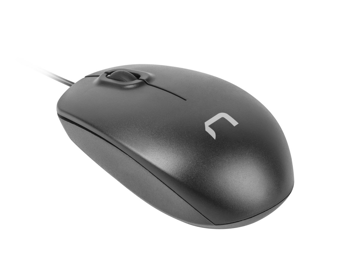 NATEC -NMY-1185 -MUIS -HAWK- 1000DPI -LASER- ZWART