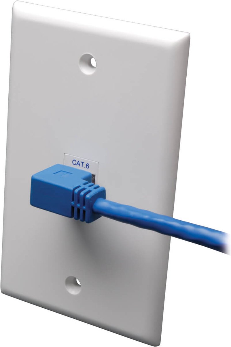 Tripp Lite Cat6, 3-ft 0.91m Cat6 Blauw