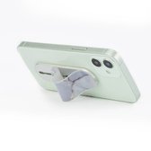 Momo Stick - Telefoonstandaard - Vingergrip - Telefoonring - Verstelbaar - Wireless Charging Compatible - Iphone - Android - Marmer - Blauw