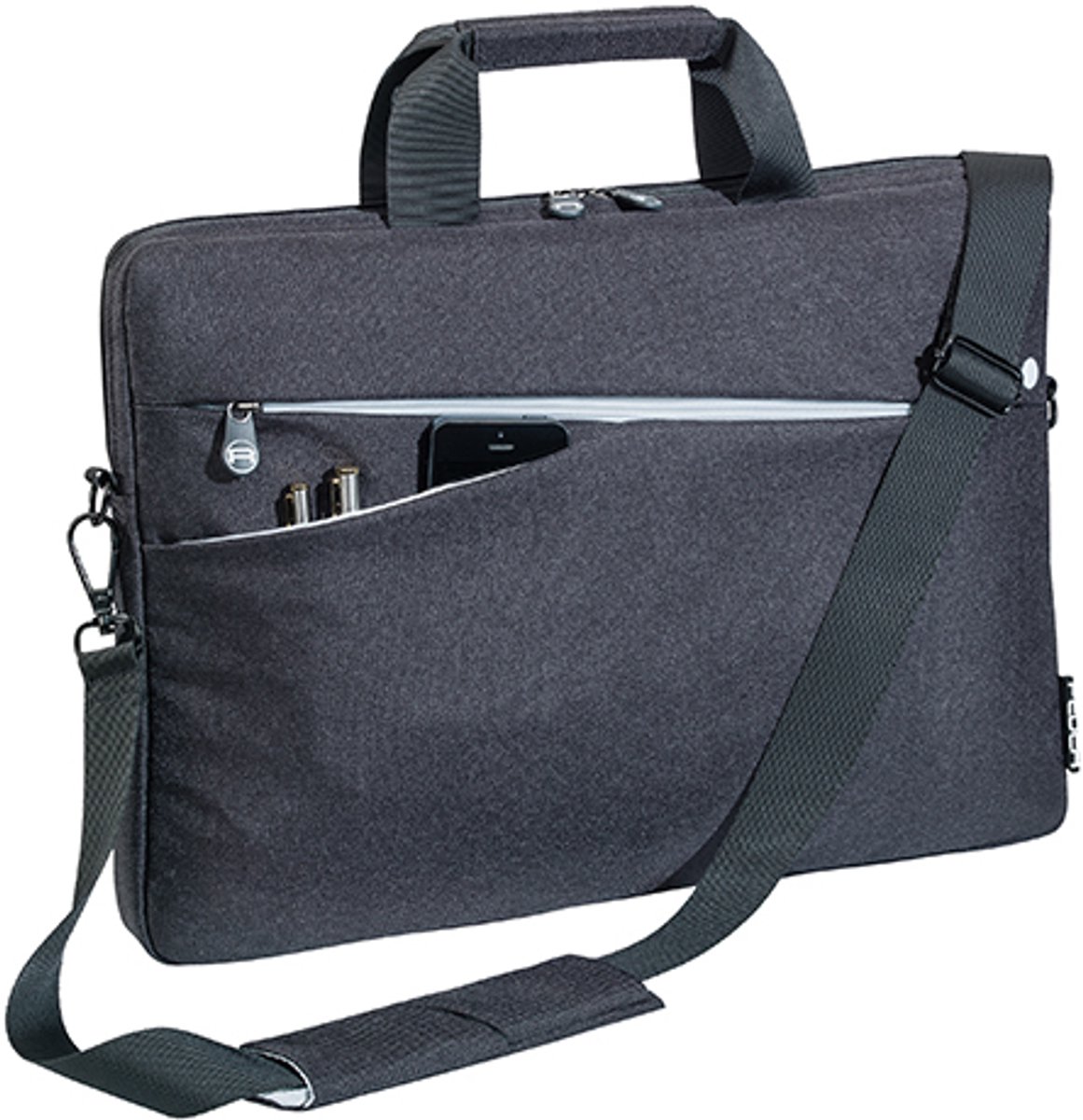 PEDEA Fashion - Notebook-Tasche - 33,8 cm (13.3) - Schwarz (66063020)