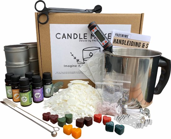 Ensemble de fabrication de Bougies DIY Deluxe | Kit de fabrication de