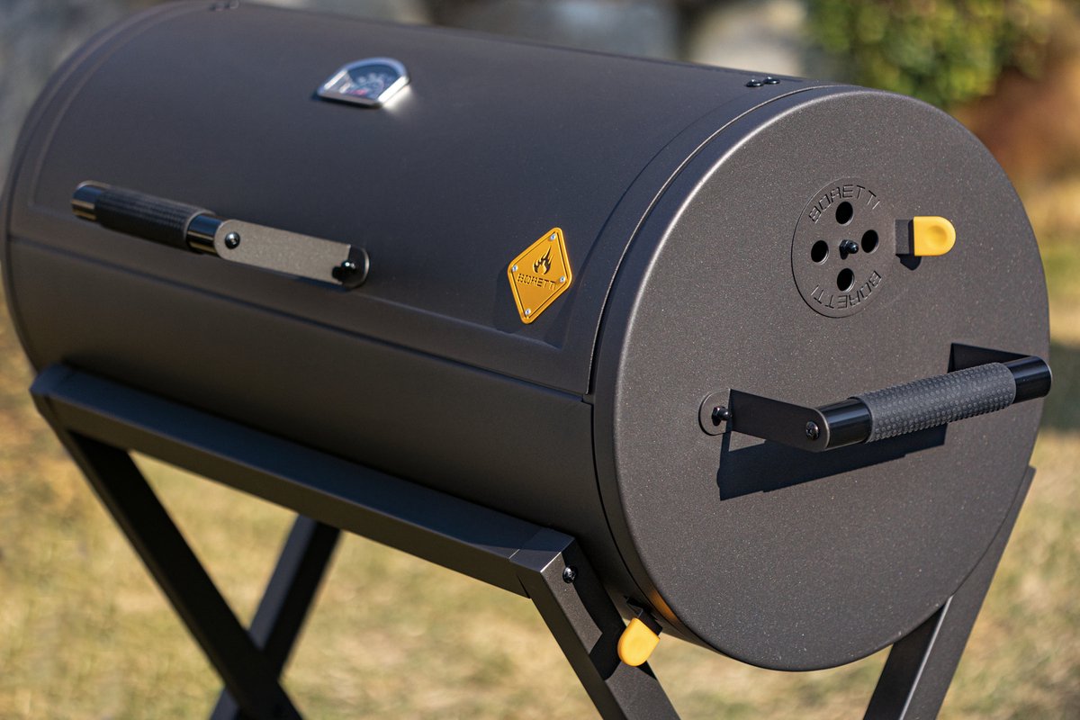 Boretti Barilo 2.0 - grote houtskoolbarbecue voor gezelschap thumbnail 3