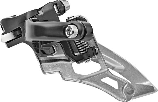 Voorderailleur 3 x 9-speed Shimano Alivio FD-M3100 side swing/front pull - met middelhoge klem - 40T (66-69°) van Shimano — afbeelding 2