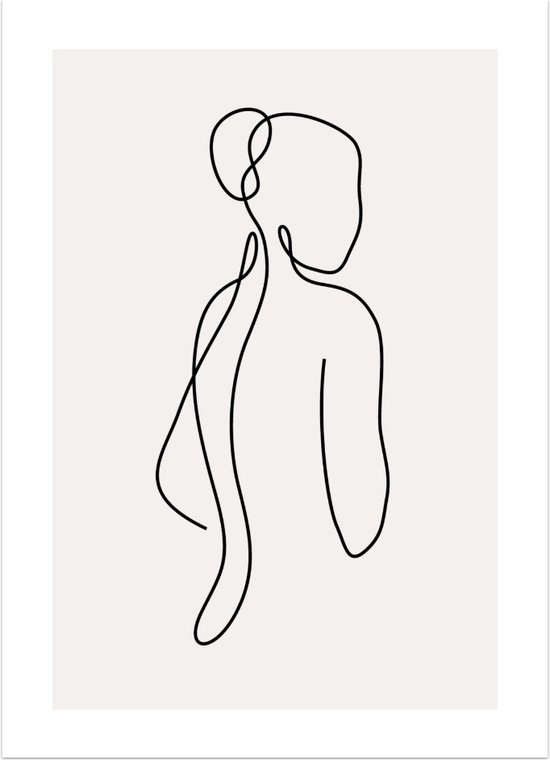 Abstract Lady - Poster - B1 - 70 x 100 cm