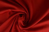 Tissu ignifuge 25 mètres - Rouge - 100% polyester