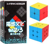 Moyu Meilong 2x2 en 3x3 Pakket - Speedcube