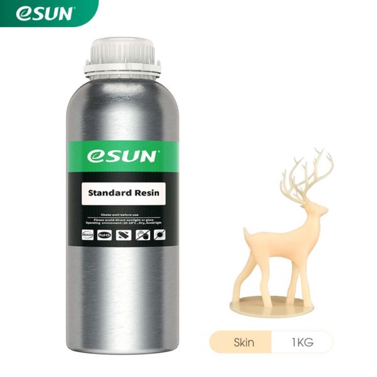 eResin-LC1002（Standard resin） filament,0mm,skin,1L/bottle