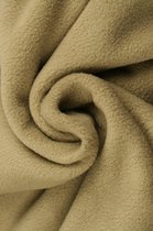 10 meter fleece stof - Taupe - 100% polyester