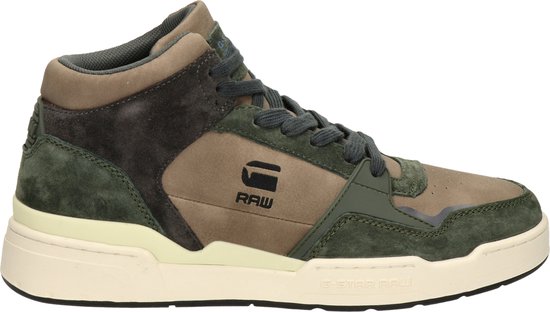 Baskets pour hommes G-Star Raw Attacc Mid - Vert multi - Taille 44