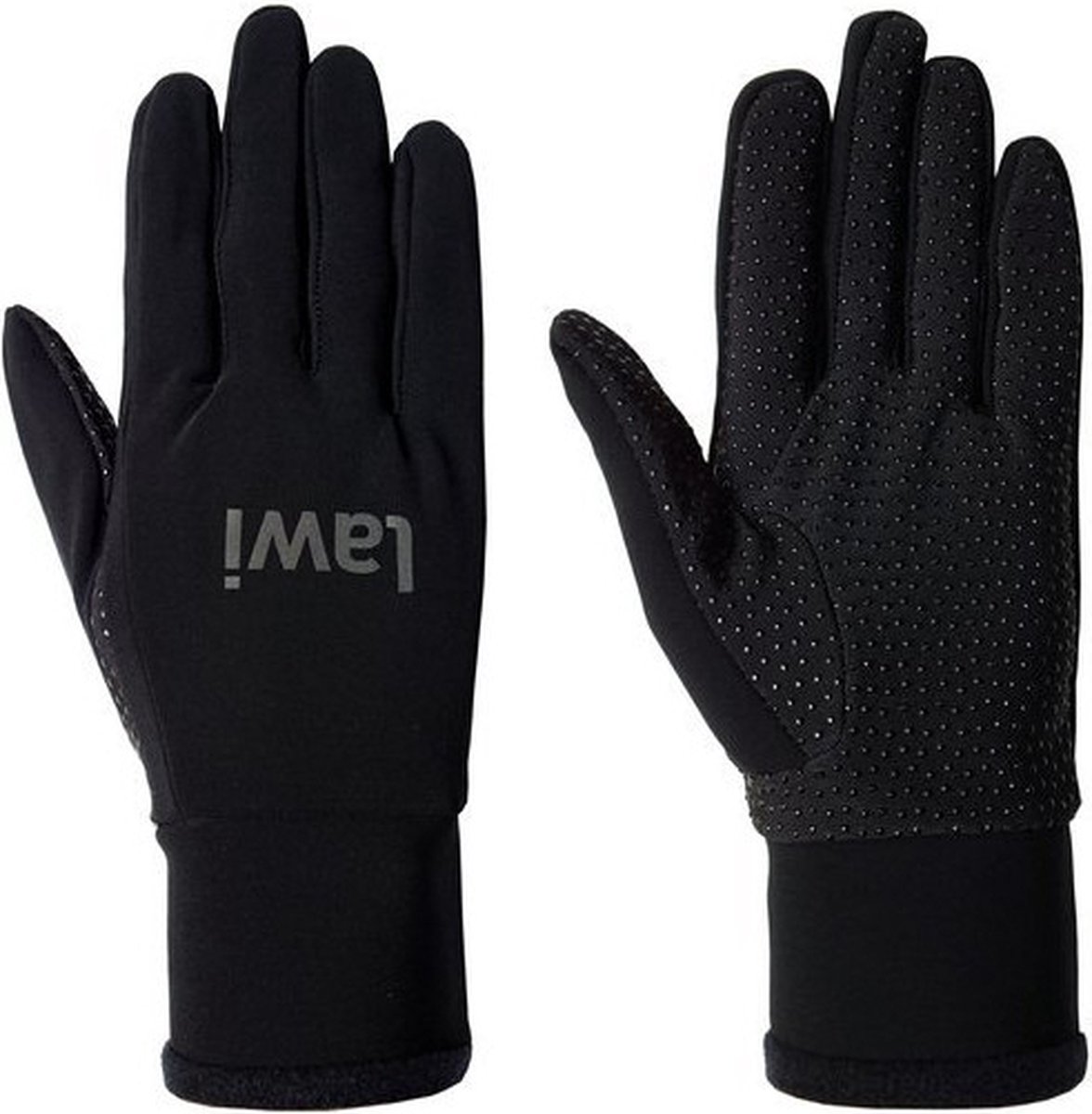 Lawi - Tussenseizoen Handschoenen Active - Zwart - Maat M/L