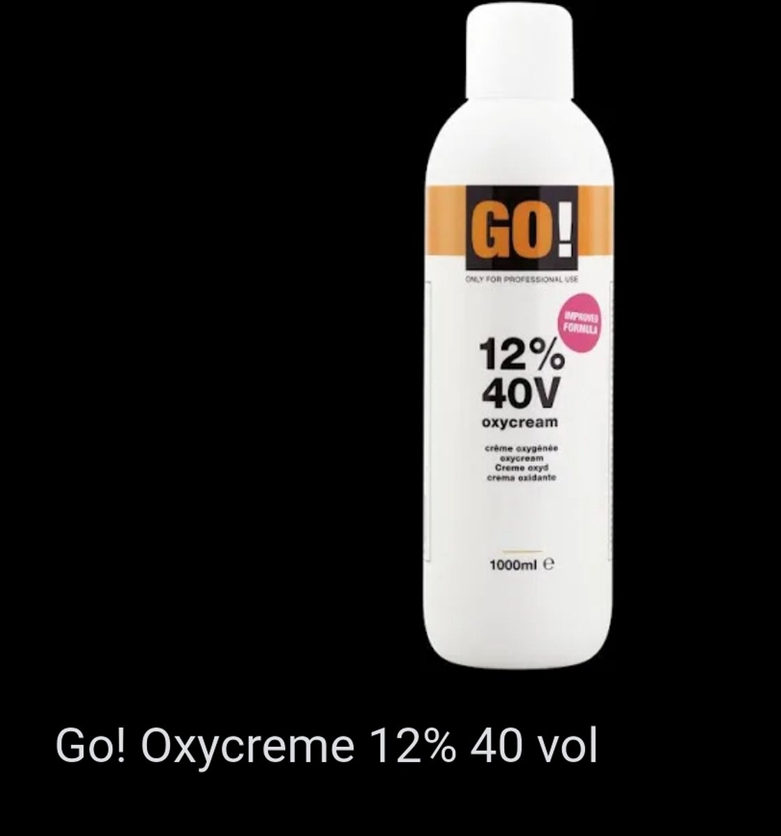 GO! Oxycream waterstofperoxide 12% 40V 150 ml