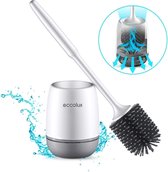 Eccolux Luxe Wc borstel met houder - Toiletborstel met hangsysteem - Antibacterieel - Hygiënisch - Duurzaam