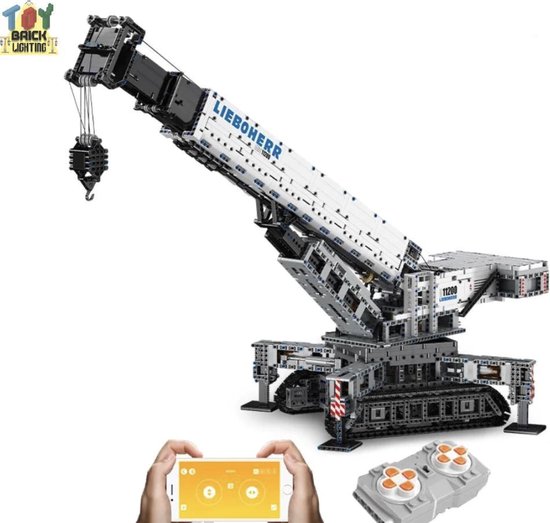 Kit de construction de grue sur chenilles Liebherr LTR 1100 | Compatible  Lego® Technic... | bol.com