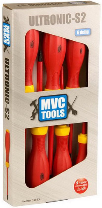 MVC Tools Schroevendraaierset 6-delig VDE