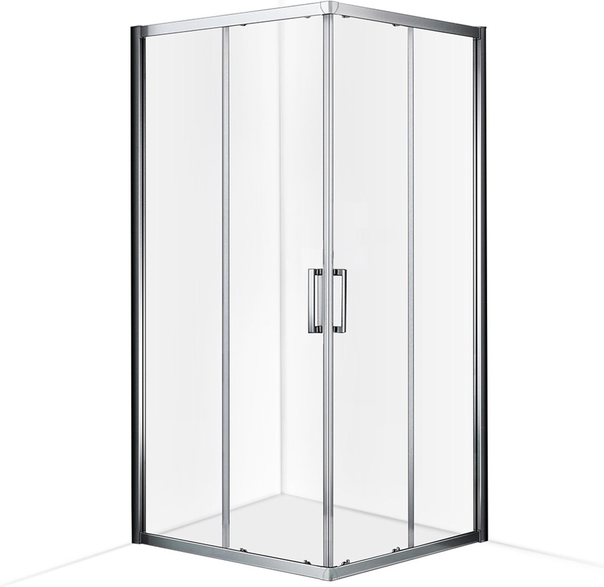 Diamond Line Enza Douchecabine 80x80 Vierkant Chroom