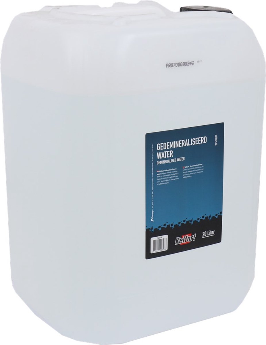 Gedemineraliseerd water 20L
