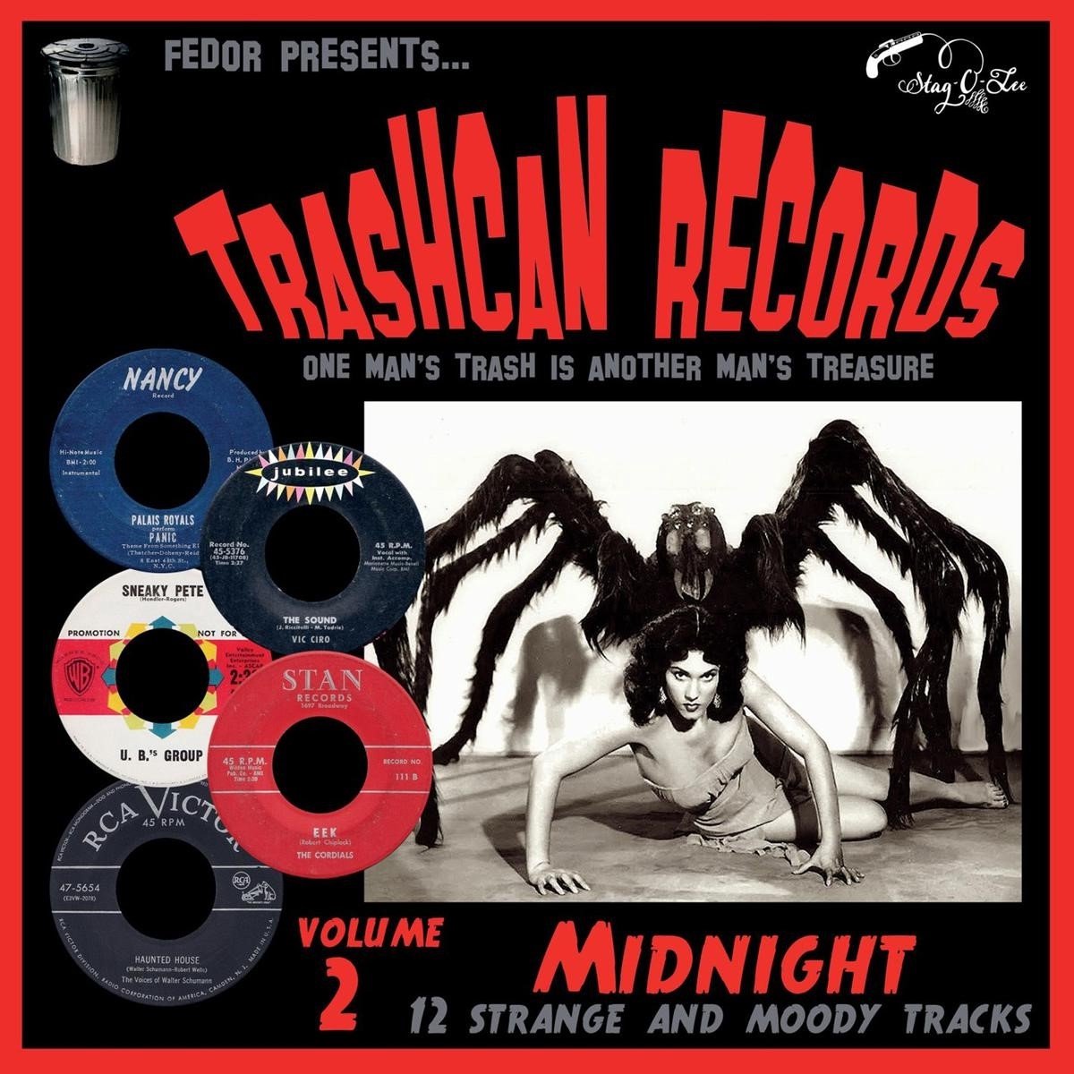 Various (Trash Can Records 02) - Trashcan Records Volume 2 - Midnight (10" LP)