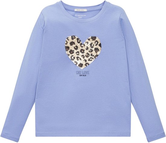 TOM TAILOR Meisjes T-shirt – Kortemouwen, Duurzaam (Be Parts), Maat 1046239