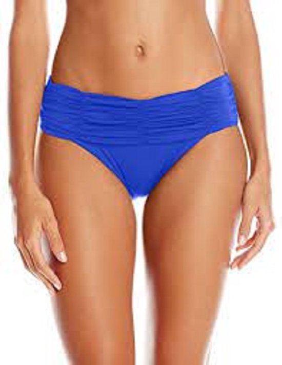 Seafolly Goddess bas de bikini jupe froncée hipster blue ray blue 36/ S
