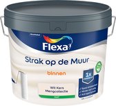 Flexa Strak op de Muur Muurverf - Mat - Mengkleur - Wit Kers - 10 liter