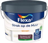 Flexa Strak op de muur - Muurverf - Mengcollectie - Bordeaux Leaf - 2,5 liter