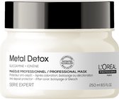 L'Oréal Professionnel Metal Detox Mask – Protège contre la casse des cheveux et le changement de couleur – Serie Expert – 250ml