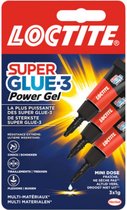 Loctite Power Gel Control 3x1 - g Unieke Doseerfles - Niet afdruipend - Verticaal lijmen - Secondelijm - Alleslijm - Multilijm -  Seconde lijm Alles lijm Multi lijm